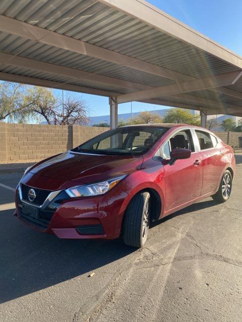 used 2022 Nissan Versa car, priced at $14,992