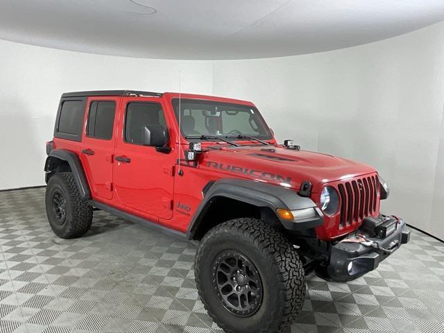 used 2022 Jeep Wrangler Unlimited car, priced at $41,999