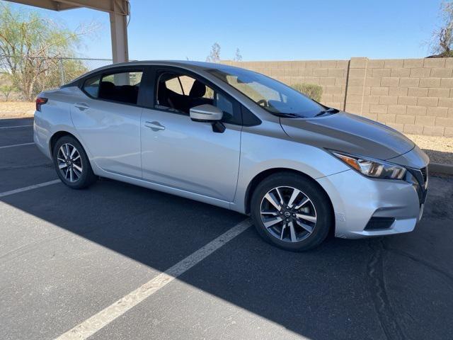 used 2021 Nissan Versa car, priced at $13,560