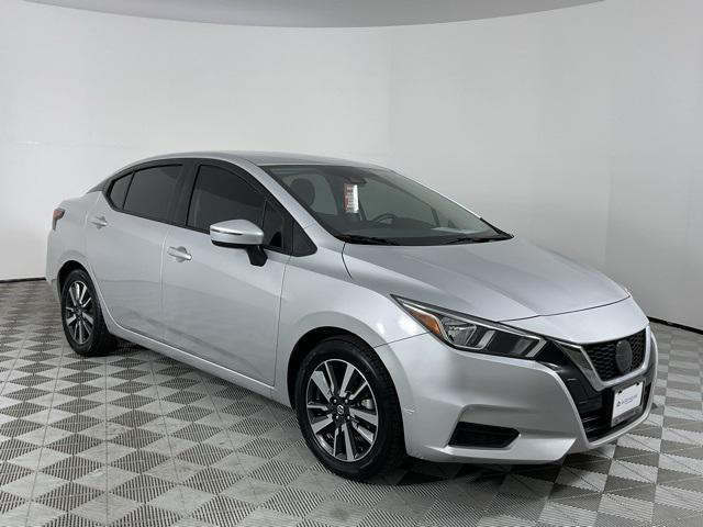 used 2021 Nissan Versa car, priced at $13,450
