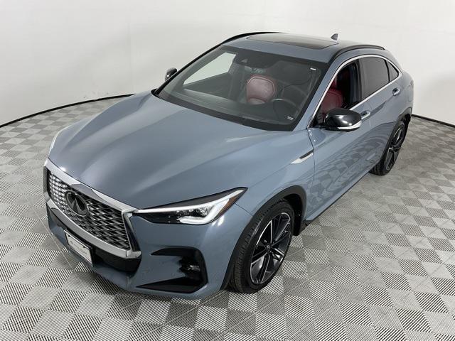 used 2022 INFINITI QX55 car, priced at $27,499