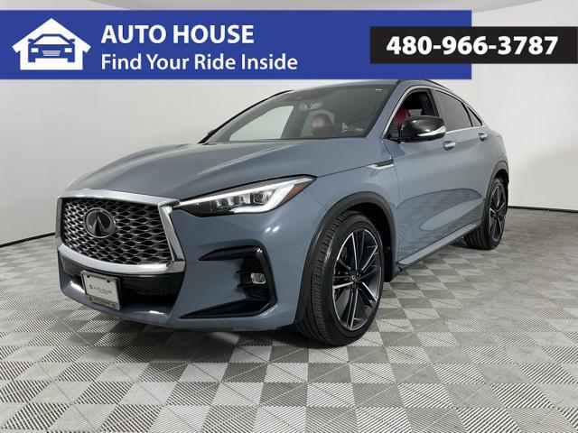 used 2022 INFINITI QX55 car, priced at $27,499