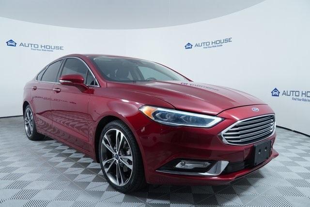 used 2017 Ford Fusion car, priced at $17,621