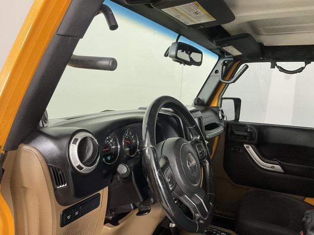 used 2013 Jeep Wrangler Unlimited car, priced at $17,497