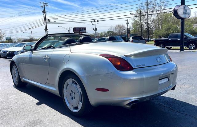 used 2002 Lexus SC 430 car, priced at $18,980