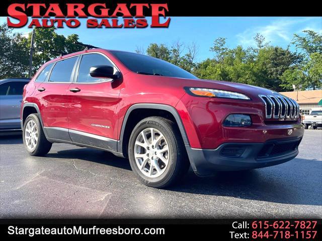 used 2015 Jeep Cherokee car, priced at $12,580