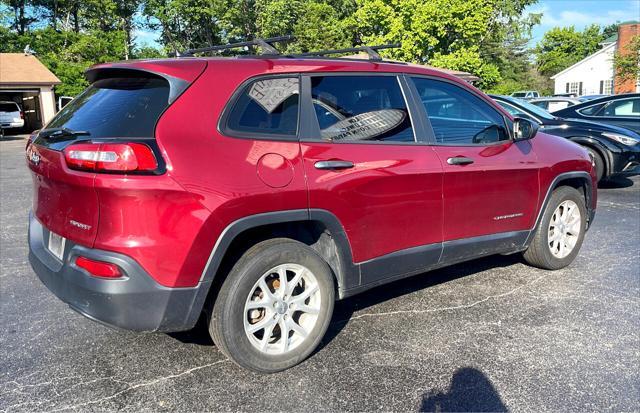 used 2015 Jeep Cherokee car, priced at $12,580