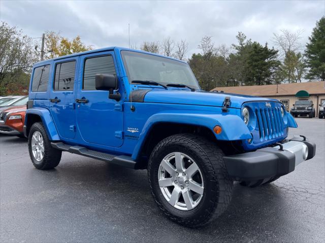 used 2015 Jeep Wrangler Unlimited car, priced at $20,980