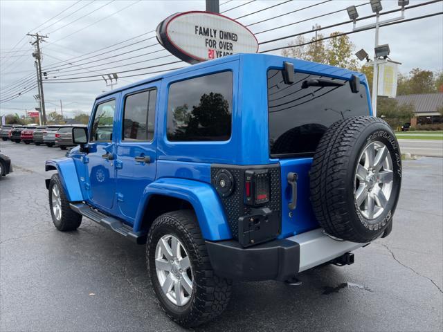 used 2015 Jeep Wrangler Unlimited car, priced at $20,980