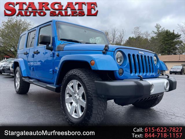 used 2015 Jeep Wrangler Unlimited car, priced at $20,980