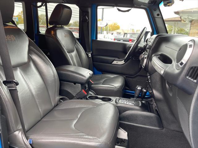 used 2015 Jeep Wrangler Unlimited car, priced at $20,980