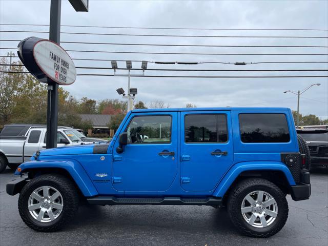 used 2015 Jeep Wrangler Unlimited car, priced at $20,980