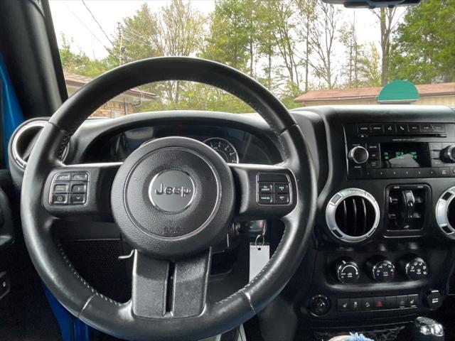 used 2015 Jeep Wrangler Unlimited car, priced at $20,980