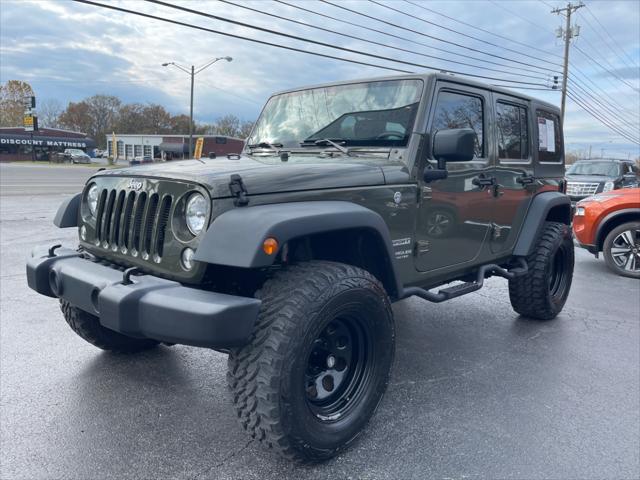 used 2016 Jeep Wrangler Unlimited car, priced at $23,995