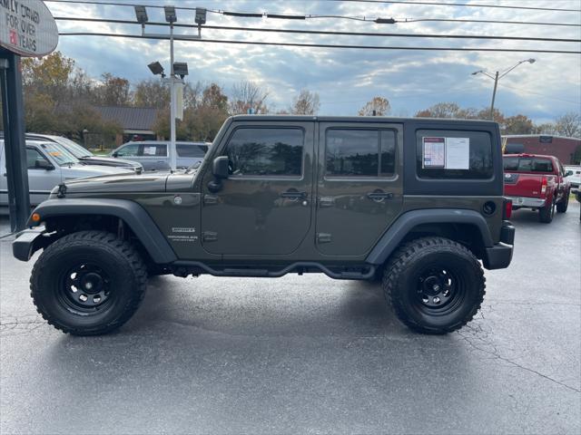 used 2016 Jeep Wrangler Unlimited car, priced at $23,995