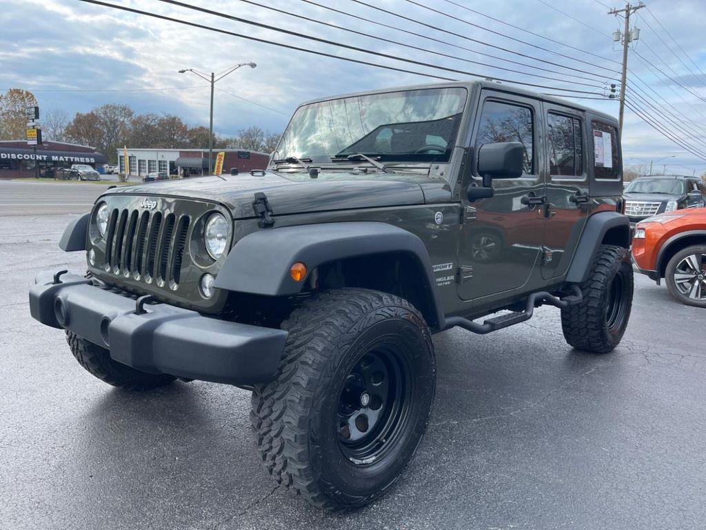used 2016 Jeep Wrangler Unlimited car, priced at $20,995