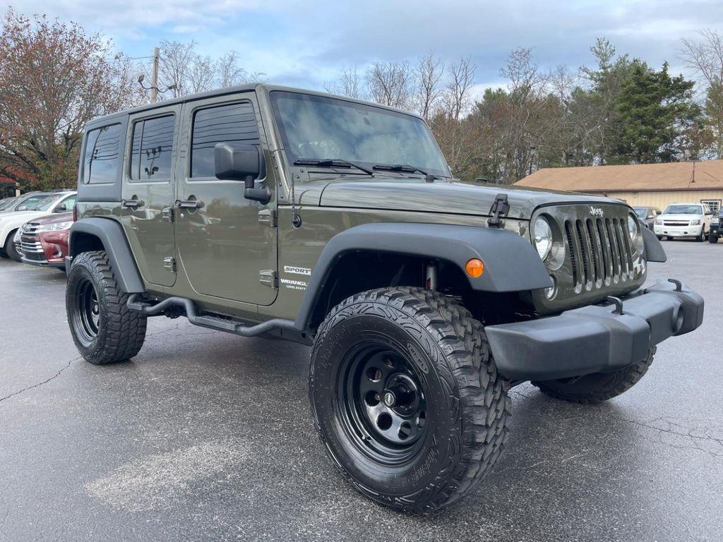 used 2016 Jeep Wrangler Unlimited car, priced at $20,995