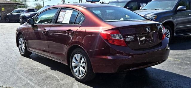 used 2012 Honda Civic car, priced at $12,580