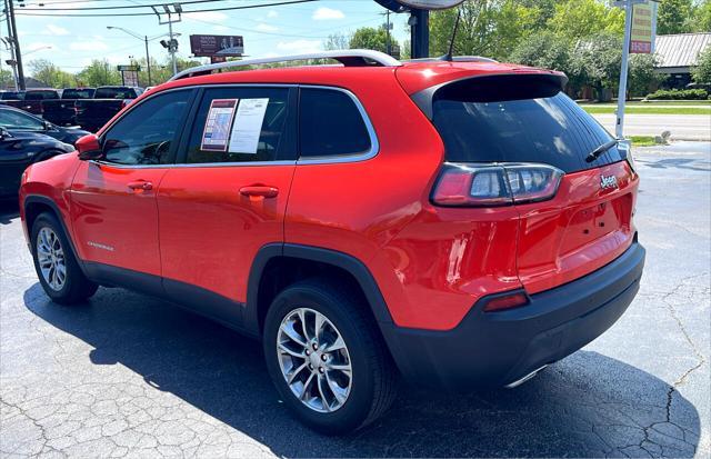 used 2021 Jeep Cherokee car, priced at $23,980