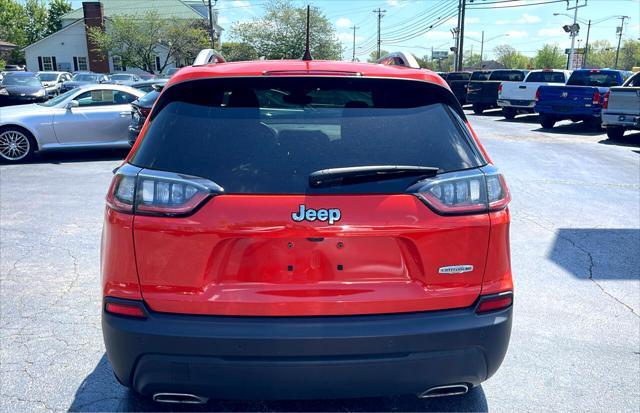 used 2021 Jeep Cherokee car, priced at $23,980