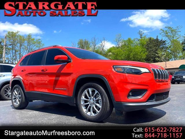 used 2021 Jeep Cherokee car, priced at $23,980