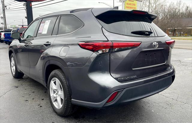 used 2022 Toyota Highlander car, priced at $30,540