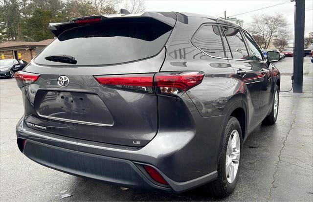 used 2022 Toyota Highlander car, priced at $30,780