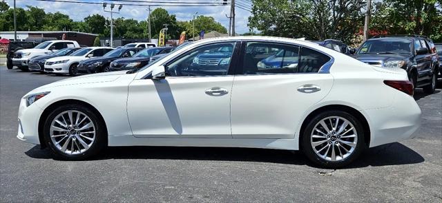 used 2021 INFINITI Q50 car, priced at $21,580