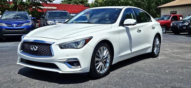 used 2021 INFINITI Q50 car, priced at $21,580