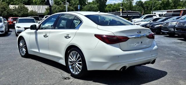 used 2021 INFINITI Q50 car, priced at $21,580
