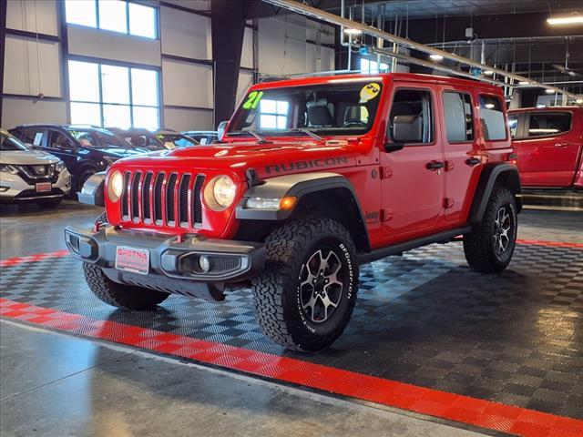 used 2021 Jeep Wrangler Unlimited car, priced at $36,988