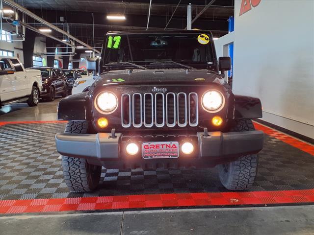 used 2017 Jeep Wrangler Unlimited car, priced at $26,988