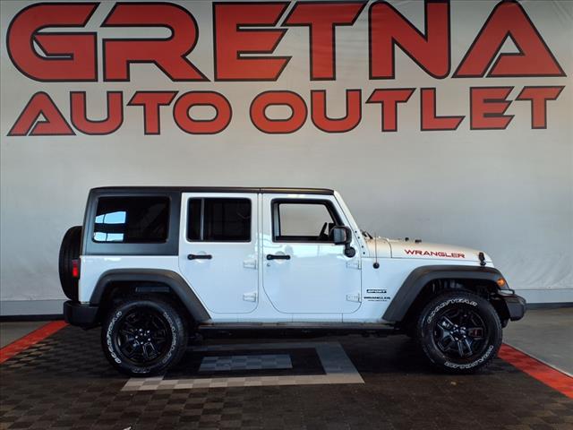 used 2015 Jeep Wrangler Unlimited car, priced at $21,988