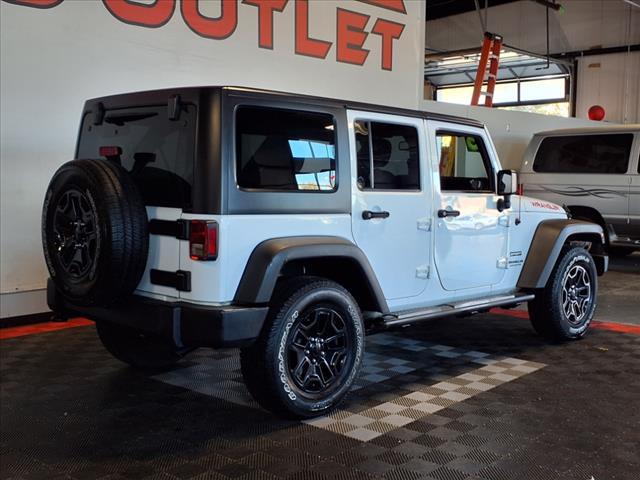 used 2015 Jeep Wrangler Unlimited car, priced at $21,988