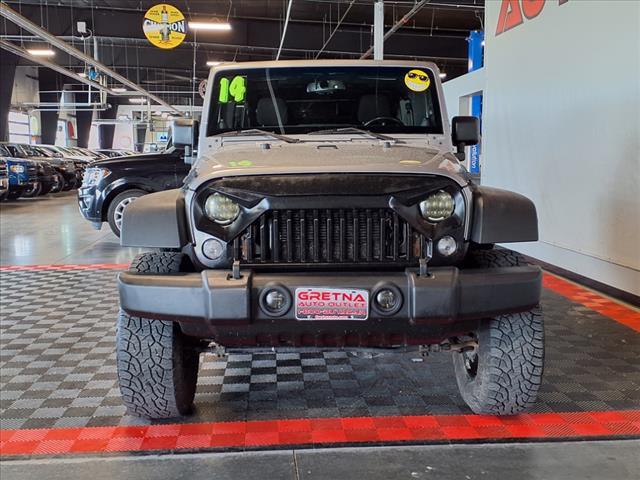 used 2014 Jeep Wrangler Unlimited car, priced at $16,988
