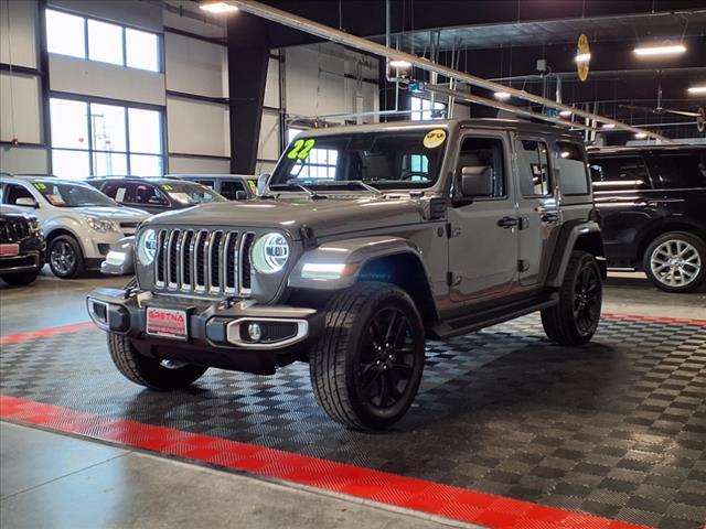 used 2022 Jeep Wrangler Unlimited 4xe car, priced at $30,988