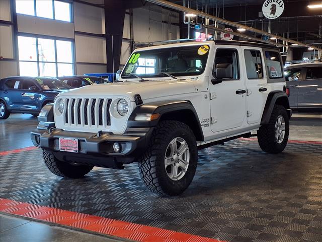 used 2018 Jeep Wrangler Unlimited car, priced at $19,988