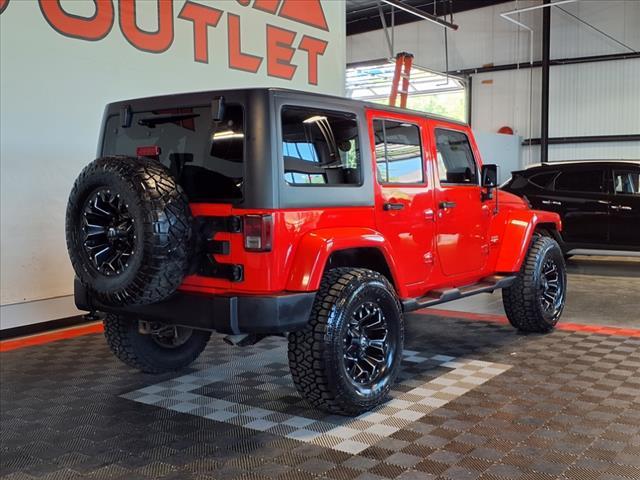 used 2013 Jeep Wrangler Unlimited car, priced at $19,988