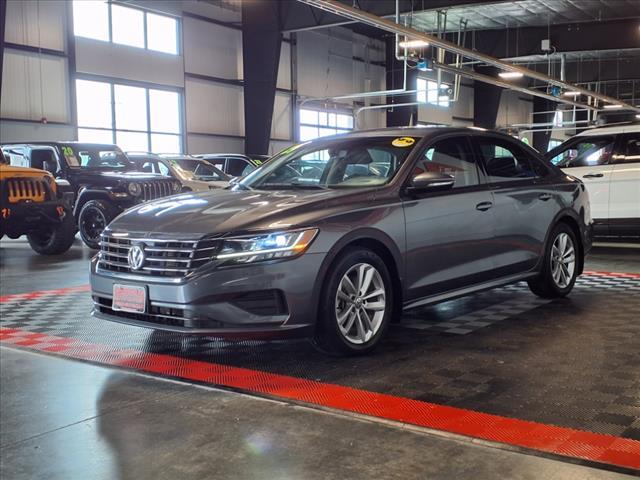 used 2021 Volkswagen Passat car, priced at $15,988
