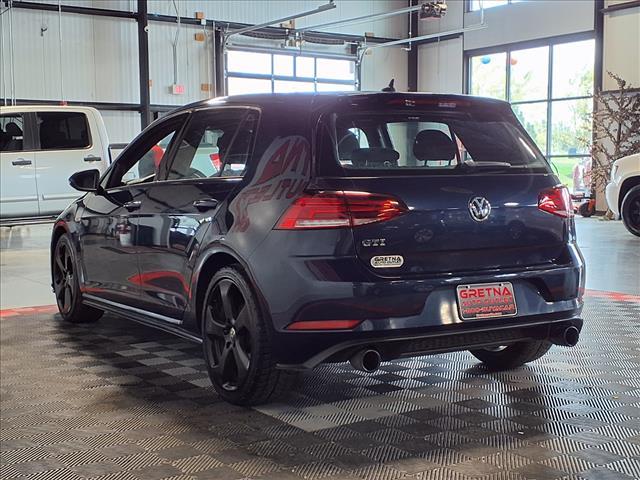 used 2018 Volkswagen Golf GTI car, priced at $17,988