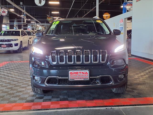used 2018 Jeep Cherokee car, priced at $14,488