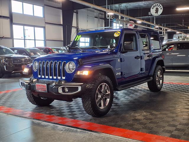 used 2019 Jeep Wrangler Unlimited car, priced at $29,988