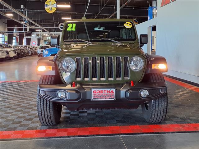 used 2021 Jeep Wrangler Unlimited car, priced at $33,988
