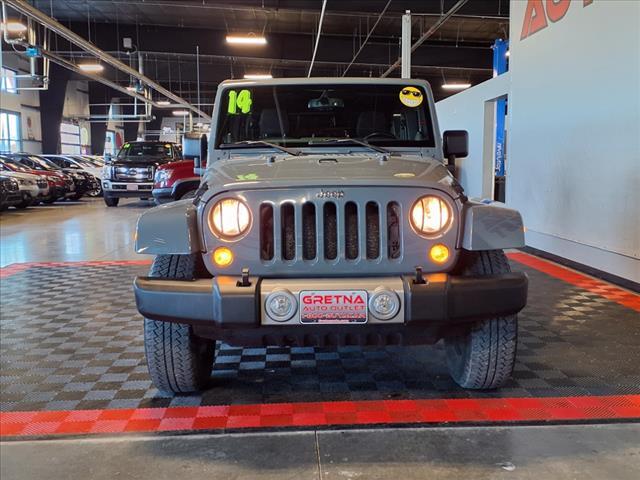 used 2014 Jeep Wrangler Unlimited car, priced at $18,988