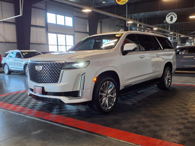 used 2021 Cadillac Escalade ESV car, priced at $51,988