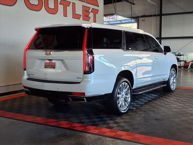 used 2021 Cadillac Escalade ESV car, priced at $51,988