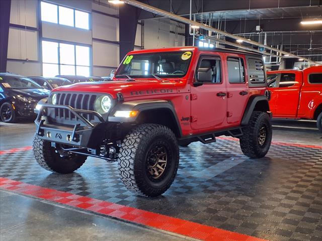 used 2018 Jeep Wrangler Unlimited car, priced at $24,988