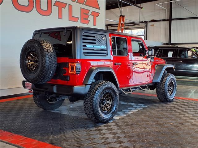 used 2018 Jeep Wrangler Unlimited car, priced at $24,988