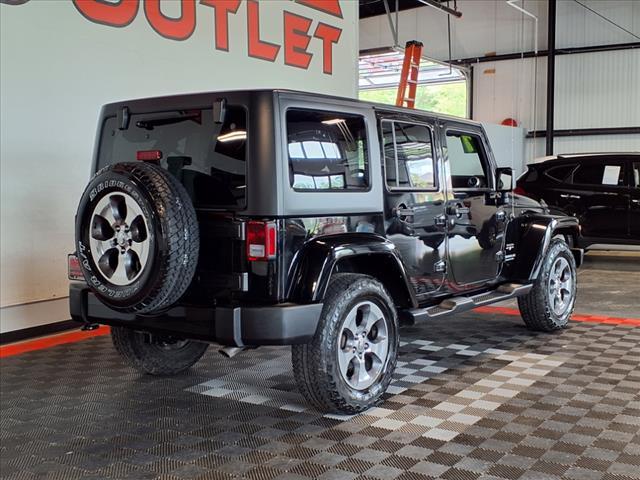 used 2017 Jeep Wrangler Unlimited car, priced at $18,988