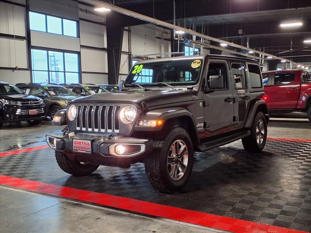 used 2020 Jeep Wrangler Unlimited car, priced at $29,988